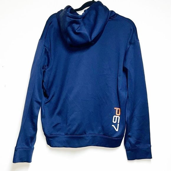 Ralph Lauren performance Navy Big Logo Hoodie Mens L - Picture 2 of 5